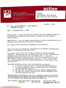 Action alert